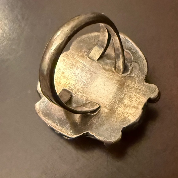 Turquoise and Silver Ring - Picture 6 of 7